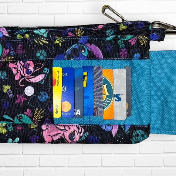 Lilo and Stitch Characters Themed Pollies Purse Wristlet Handmade - Picture 7 of 8